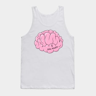 Girl Power Brain Tank Top